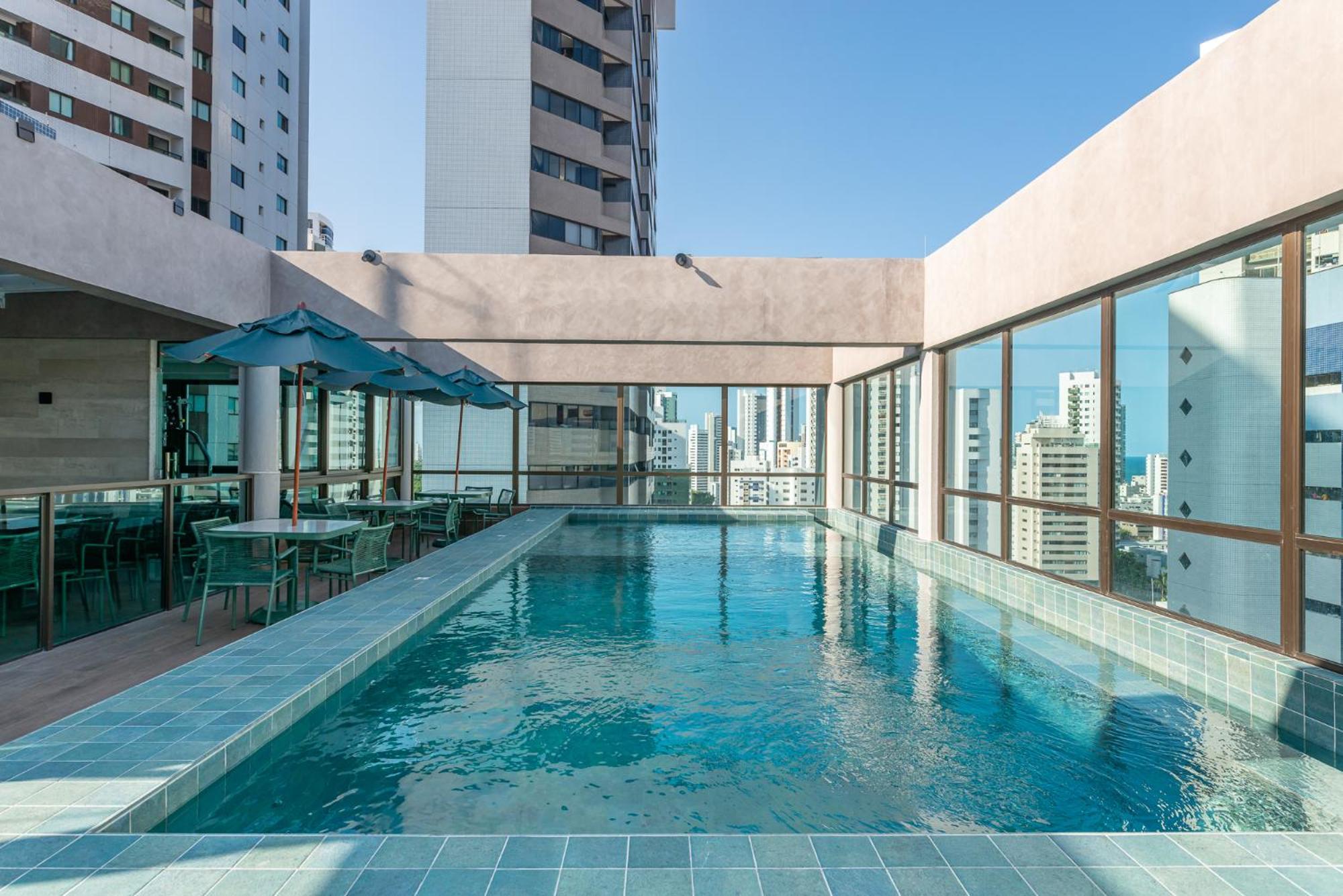 Flat Em Boa Viagem - Rooftop470 Apto406 *