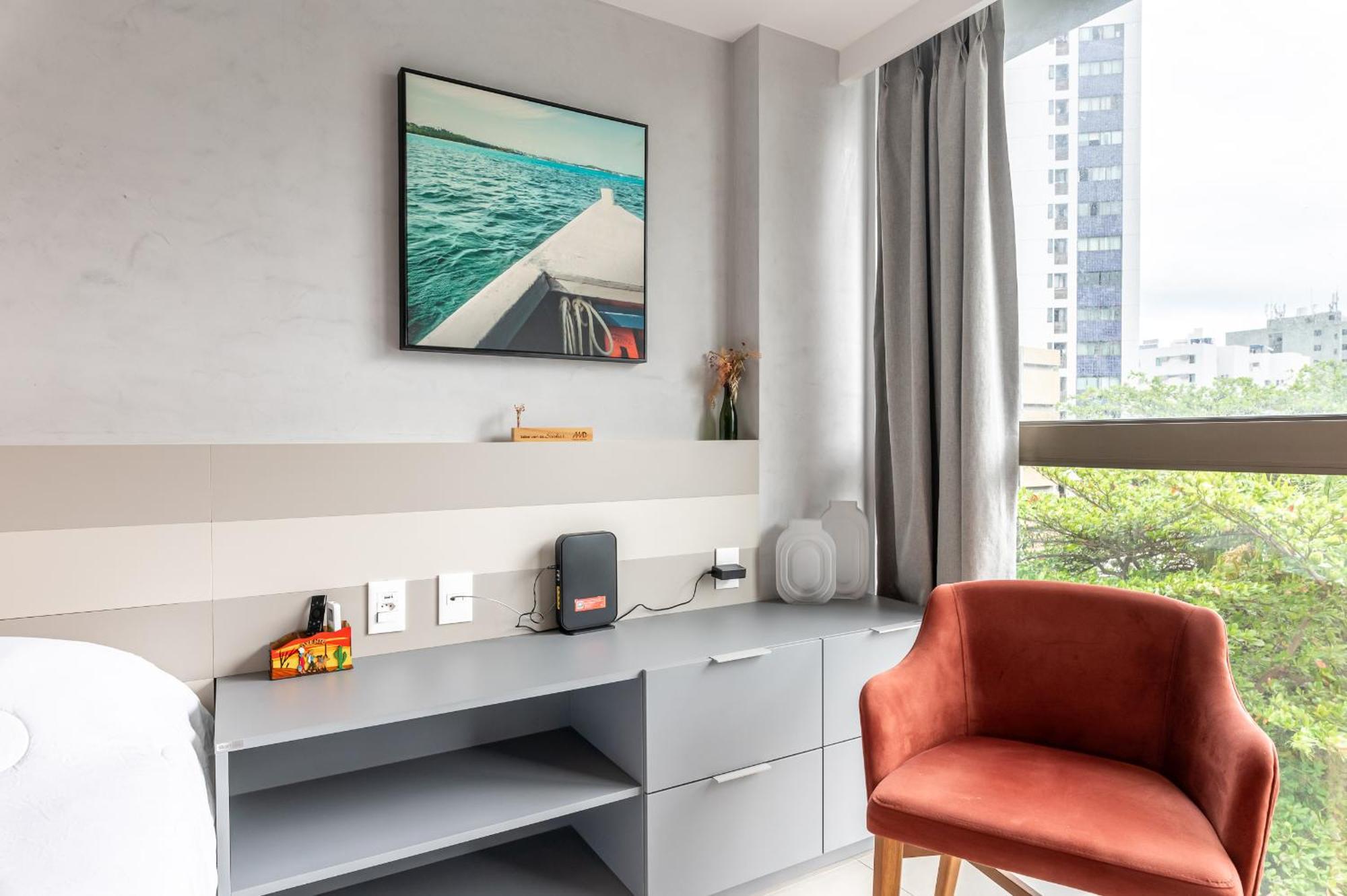 Flat Em Boa Viagem - Rooftop470 Apto406 * Recife