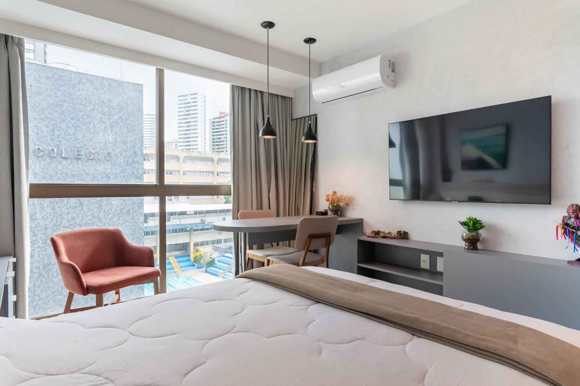 Flat Em Boa Viagem - Rooftop470 Apto406 Apartamento Recife